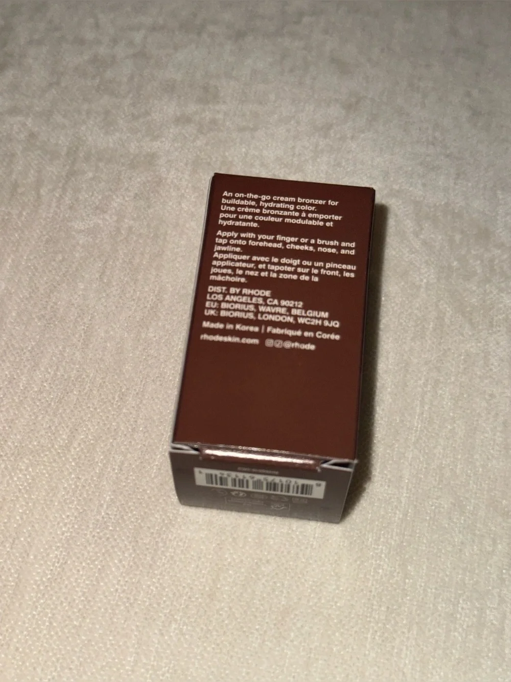 RHODE Pocket Bronze Long-Wearing Cream Bronzer in “Sip” NWT